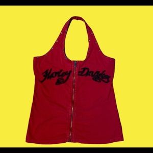Harley Davidson vintage halter top
